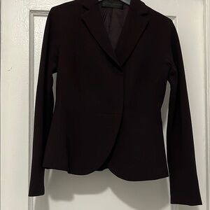 Elegant Dark Brown Women's Blazer